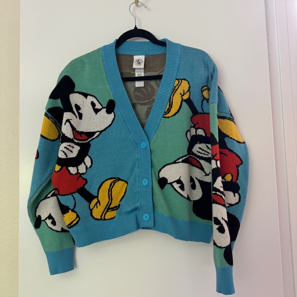 Mickey & Co Mickey Mouse Cardigan women’s size L
